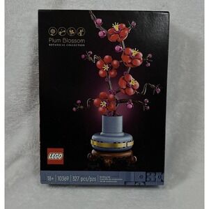 LEGO Plum Blossom Botanical Collection 10368 327 Pcs Sealed New